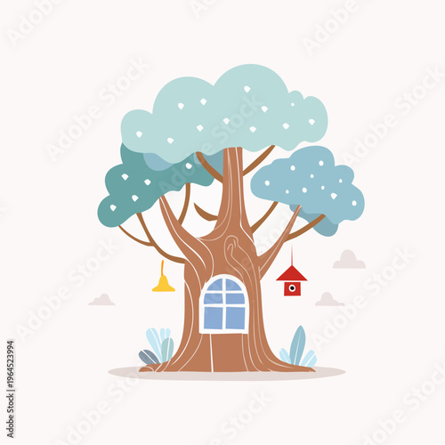 Das kleine Zuhause im Baum