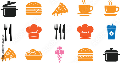 Food and drink icons