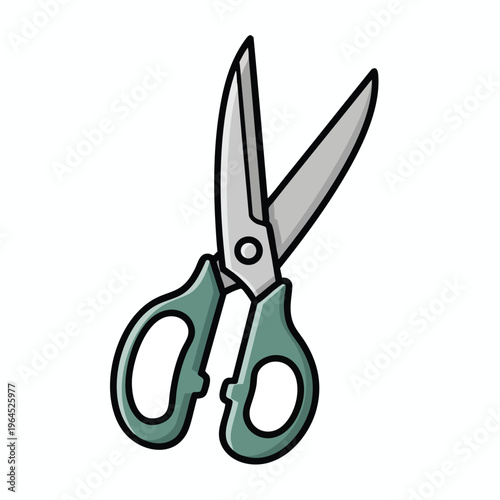 Stylish Handheld Scissors for Crafting and Sewing Projects