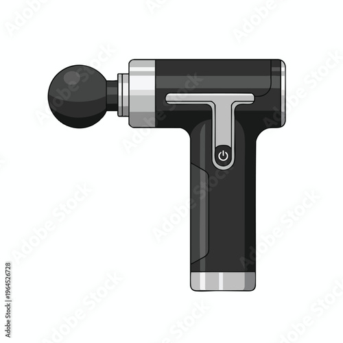 Modern Handheld Massager for Relaxation and Muscle Relief