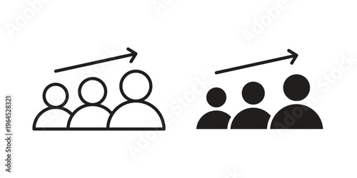 Personal development icons. Vector graphic. Editable vector stroke. EPS 10.