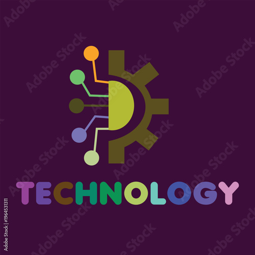 Creative pixel art representation combining technology and human-like elements.