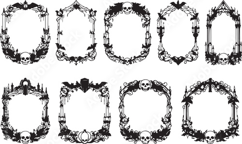 set of decorative frames