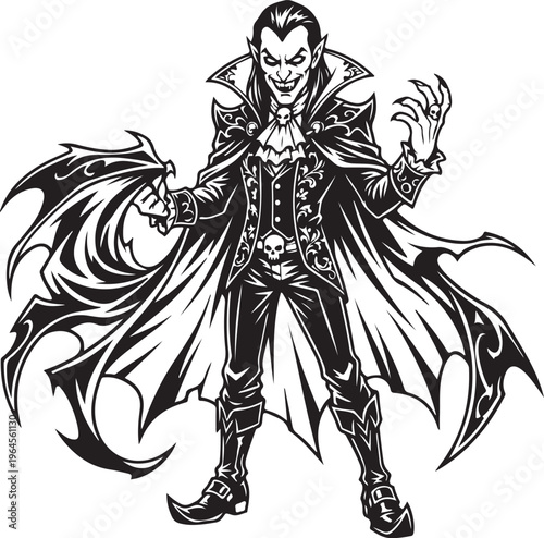 vector illustration of a warrior