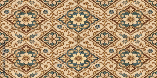 A serene high-angle shot of a minimalist wooden desk featuring a sleek laptop and a steaming cup of coffee in a bright modern home office setting