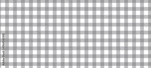 Seamless Light Blue Gingham Pattern Background. Classic Two-Tone Pastel Plaid Check Design for Fabric, Textile, Wallpaper, and Picnic Decor.