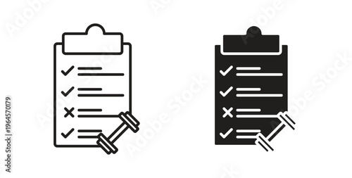 Fitness plan icons symbol. Simple, flat design for web or mobile app