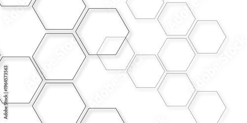 Vector Geometric honeycomb structure arranged in a clean design. Shapes with intricate patterns with technology , futuristic modernism, connections concept. 
