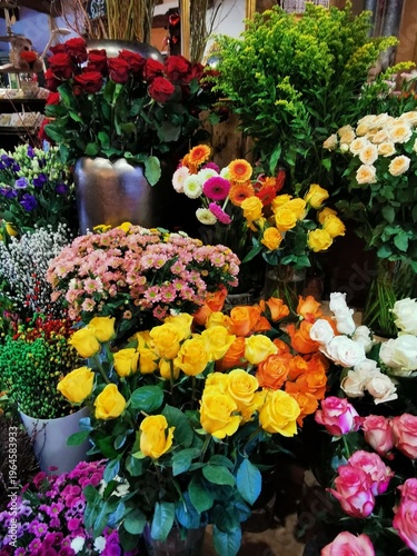 Blumen in einem Blumenladen