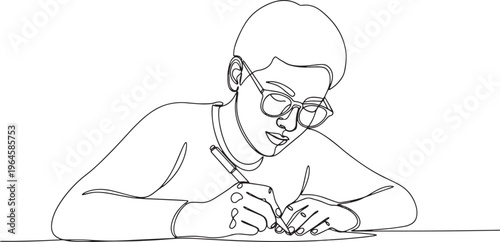 Man smoking cigarette and cigar cartoon illustration vector drawing of people