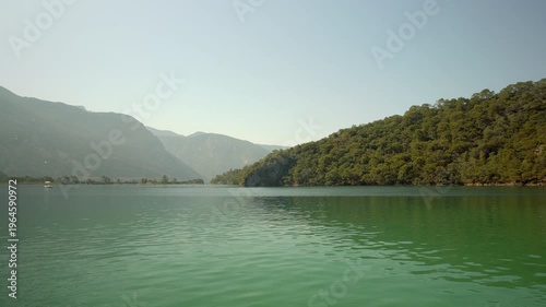 Blue Lagoon with Mountain View, Tropical Resort