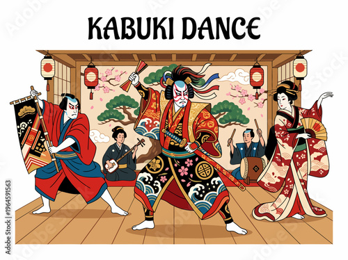 Kabuki Dance Performance