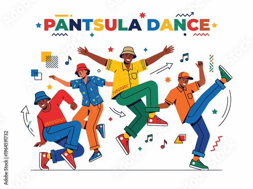 Pantsula Dance Group Energetically Performing