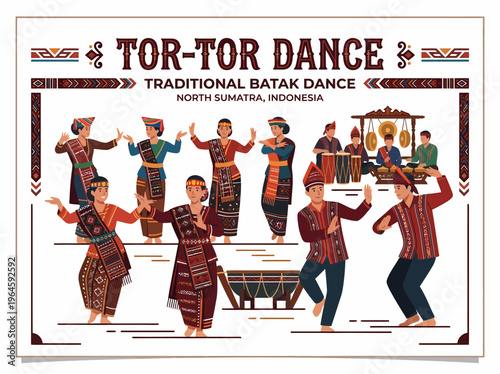 Tor-Tor Dance: Traditional Batak Dance, North Sumatra, Indonesia