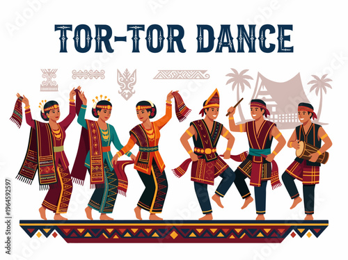 Tor-Tor Dance Traditional Indonesian Performance