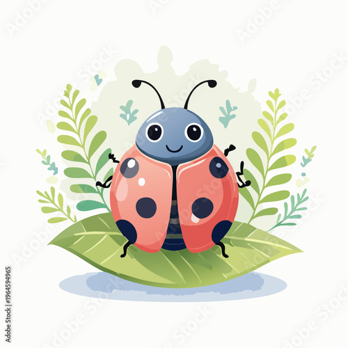 Der kleine Marienkäfer macht Pause