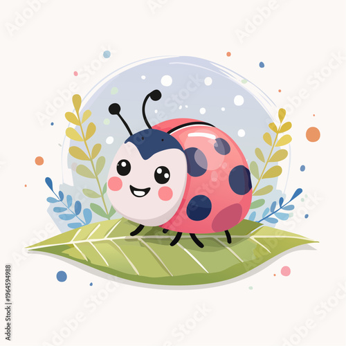 Der kleine Marienkäfer macht Pause