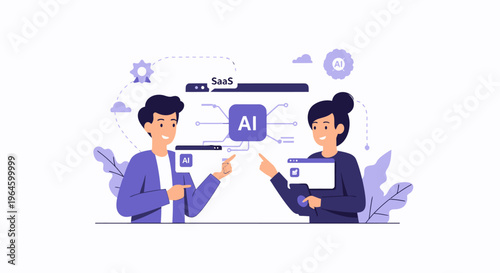 AI and SaaS Technology Collaboration: Innovative Digital Solutions & Cloud Platform Development with Machine Learning
