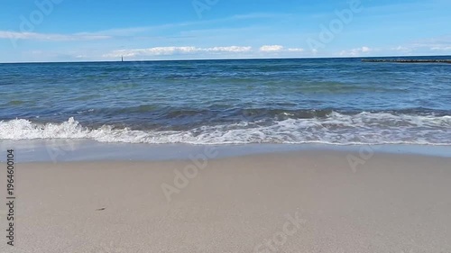 Meeresbrandung, Strand, Himmel