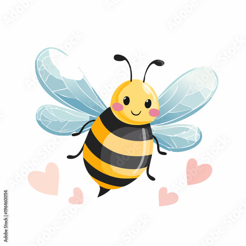 Die fleißige kleine Biene