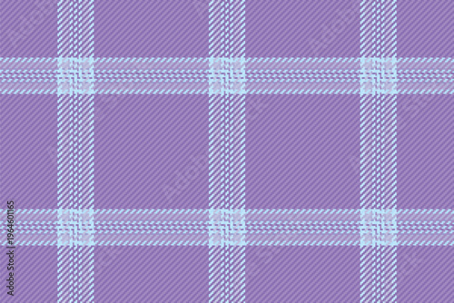 Collage tartan vector seamless, throw texture plaid check. Classic pattern textile background fabric in violet and light colors.