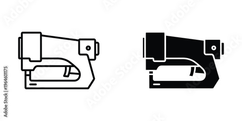 Comparison of a belt sander with and without abrasive material attached
