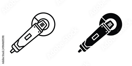 Illustration of two different types of bicycle brake calipers shown side by side