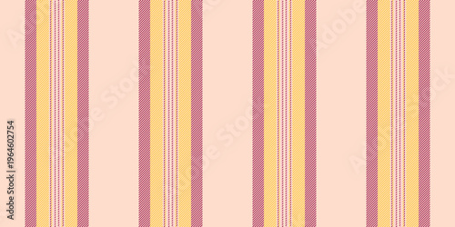 Up stripe lines pattern, fashioned texture vector seamless. Fluffy fabric vertical background textile in light and pink colors.