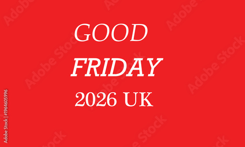 Good friday banner 2026
