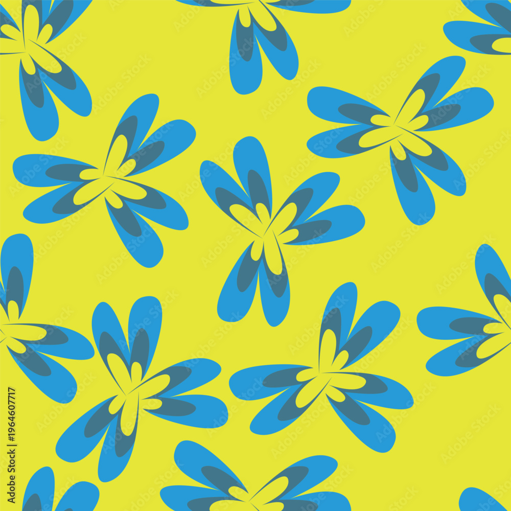 Obraz premium seamless floral pattern