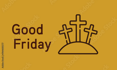 Good friday banner 2026