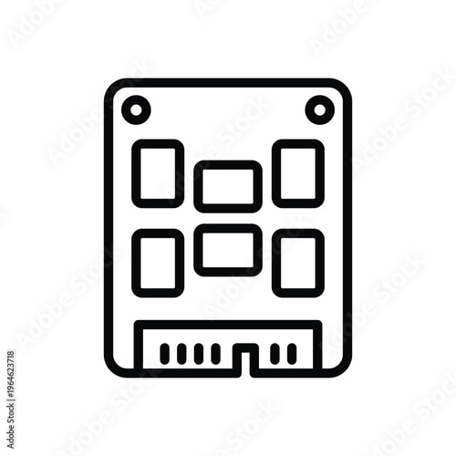 Solid state drive Icon