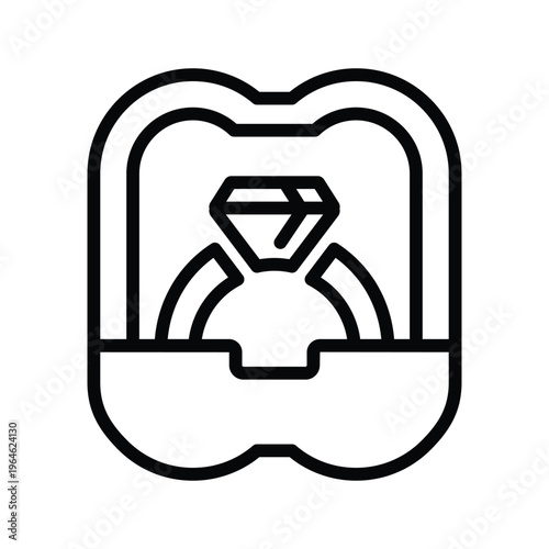 Engagement ring Icon