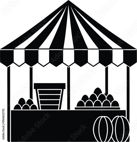 circus tent vector illustration