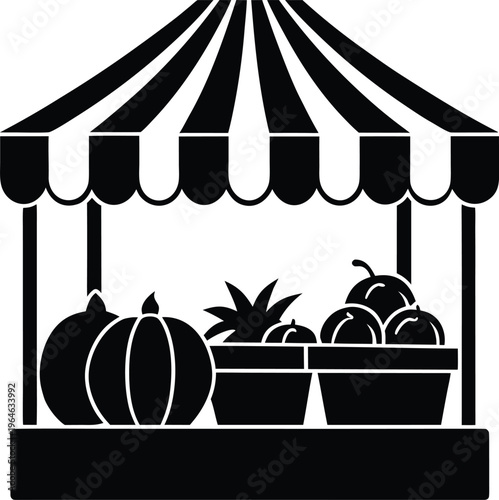 circus tent vector illustration