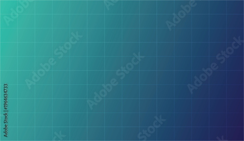 Teal Blue Gradient Grid Background abstract