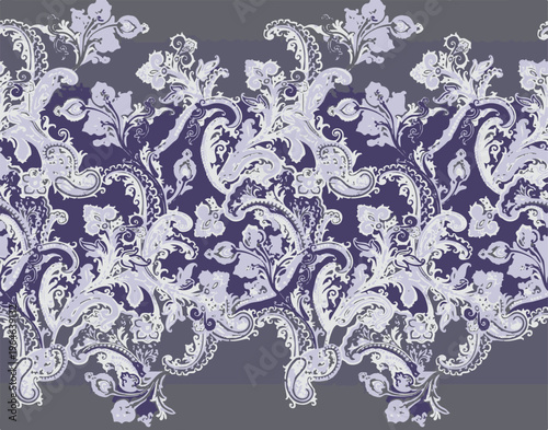 Patches work Bandana paisley, Traditional patch work,  folk fashion, Cultural, collage seamless eps vector file
