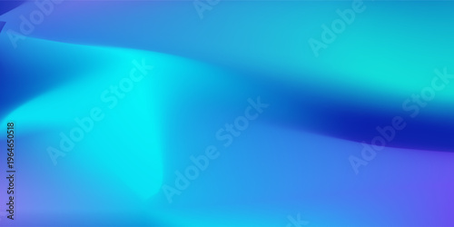 Aurora lights mesh gradient background with a soft, fluid blend of turquoise, blue, and purple colors