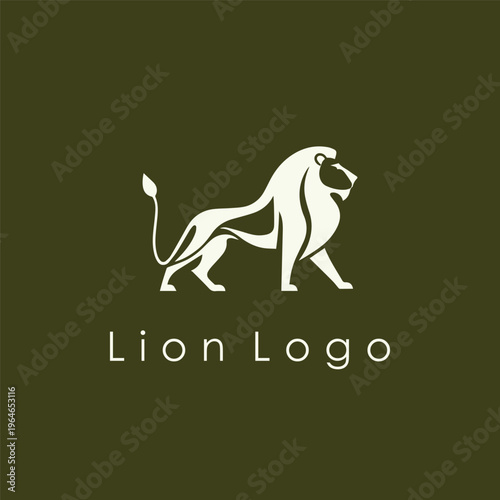 Powerful Vector Lion Logo Design for Wildlife, Safari, and Nature Branding, Modern Predator Icon, Creative Emblem for Adventure, Jungle, and Eco-Friendly Business Identity