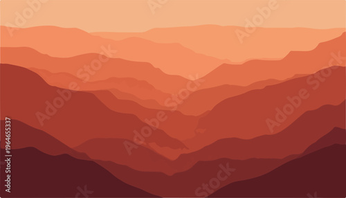 vector illustration of mountains