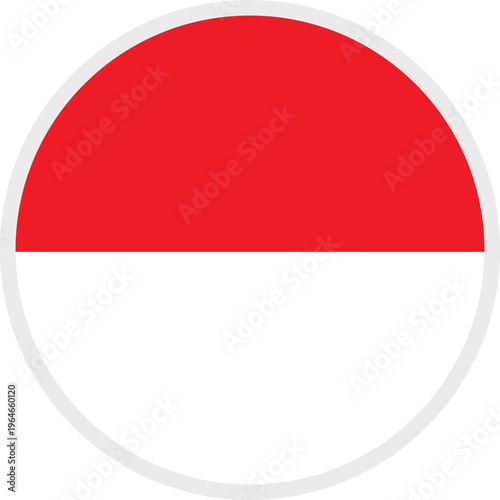 Indonesia circular flag icon, hand-drawn vector illustration, AI, EPS10, JPG, PNG formats, transparent background, creative colorful design, editable, scalable, modern national symbol Free Download Indonesia circular flag icon, hand-drawn vector illustration, AI, EPS10, JPG, PNG formats, transparent background, creative colorful design, editable, scalable, modern national symbol - GFXLoad
