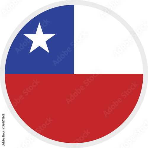 Chile circular flag icon, hand-drawn vector illustration, AI, EPS10, JPG, PNG formats, transparent background, creative colorful design, editable, scalable, modern national symbol Free Download Chile circular flag icon, hand-drawn vector illustration, AI, EPS10, JPG, PNG formats, transparent background, creative colorful design, editable, scalable, modern national symbol - GFXLoad