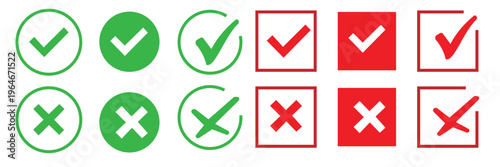 Art & Illustrat i Check mark icons. Check marks symbol, logo. Green checkmark Illustration. Vectoron