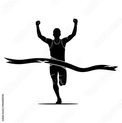 silhouette of a man jumping