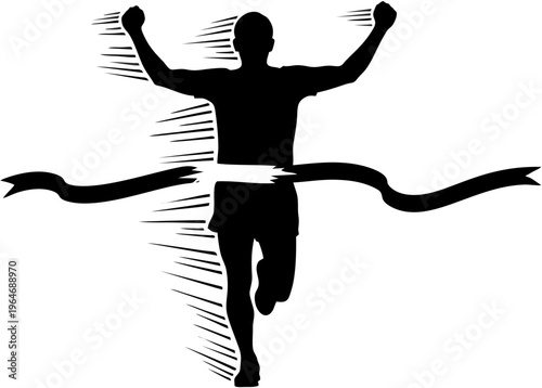 silhouette of a man jumping