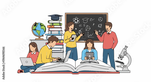 Engaging Education - Students and Teachers Exploring Knowledge Together in a Dynamic Learning Environment.