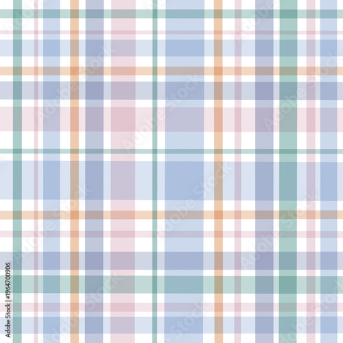 pastel colored checkered plaid pattern