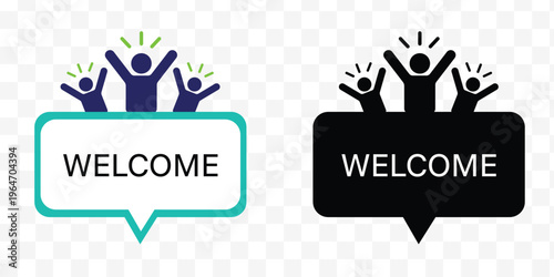 Minimal Welcome Banner with Clean Typography and Soft Color Shapes