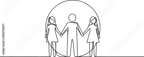 No cerebral stroke awareness illustration