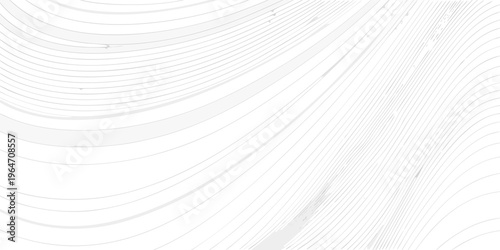 Abstract topographic map with flowing white lines on a gray background